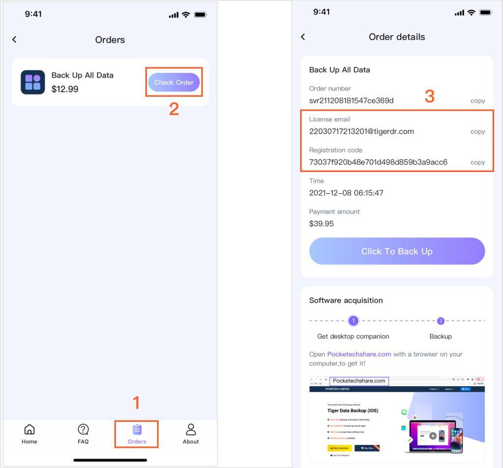 Tutorial – Tiger Backup