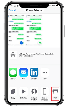 [3 ways]How to Print Text Messages from iPhone