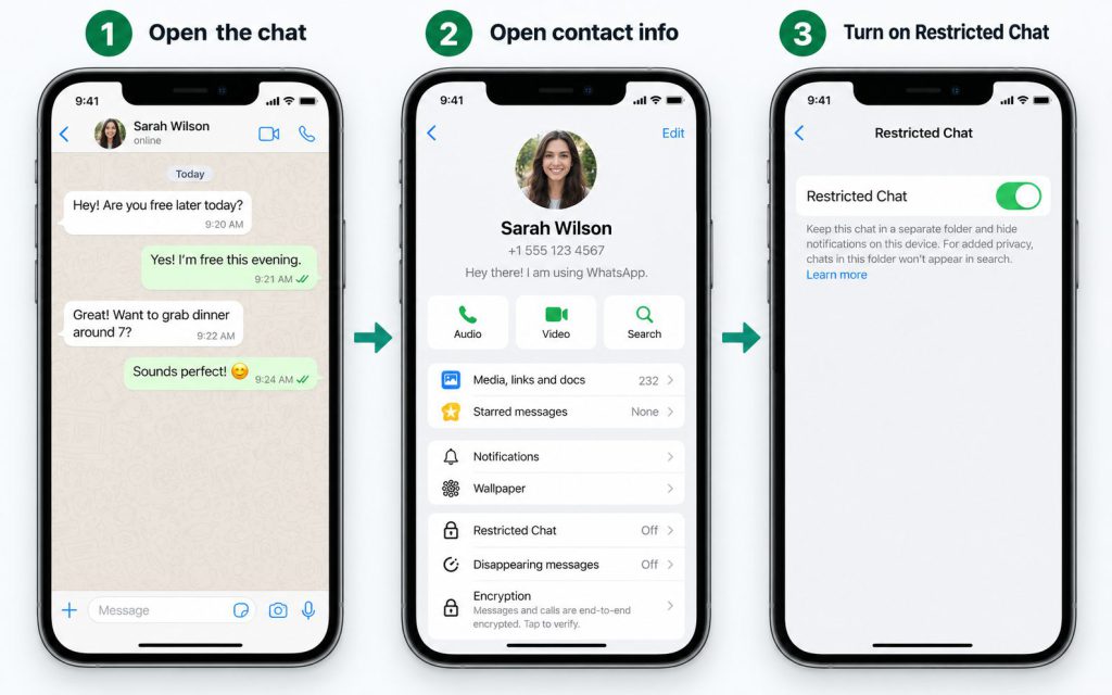 Guide to Turning On Restricted Chat